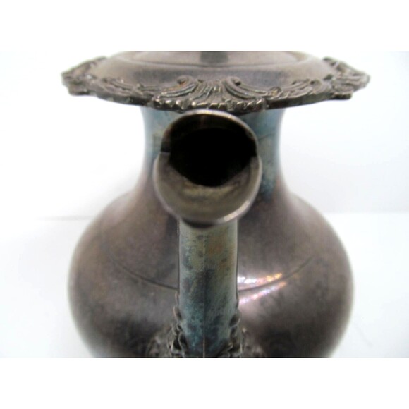 Ascot By Community Reproduction Sheffield Design Silver Plate Coffee Pot - Picture 12 of 16